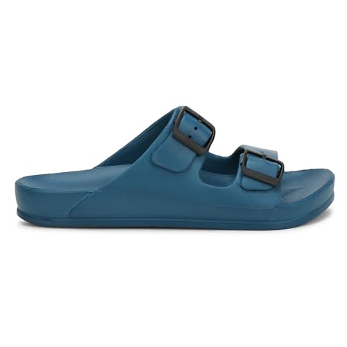 Image of Aqualite NEO-1258 Men Slides Sandal with Slip-on wear, Comfort and Flat Base Sandal for dailywear uses