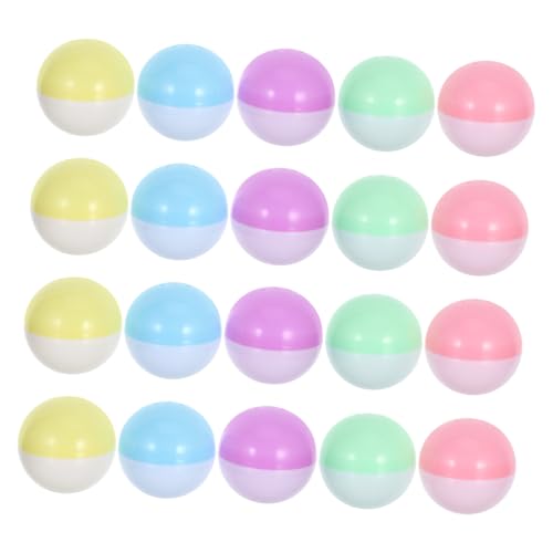 Contenants plastiques ronds colorés réutilisables boîte bonbons