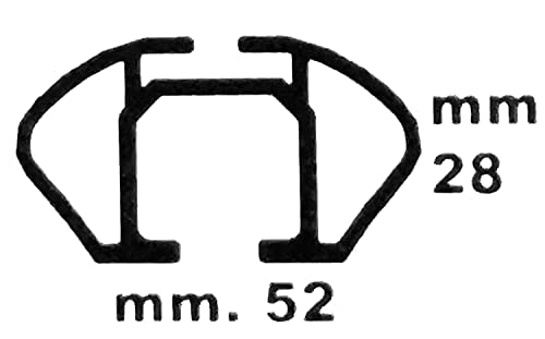 Barres de toit Audi Q5 RIC-KING2 aluminium haut de gamme pour rails intégrés