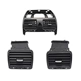 QPABSKMZ Air Conditioning Vent Cover Car Dashboard Vent 1K0819710 Air Conditioning 1K0819728 Outlet Fit for VW Golf MK5 2004-2009 Jetta 2006-2011 Dashboard Vent(Right)