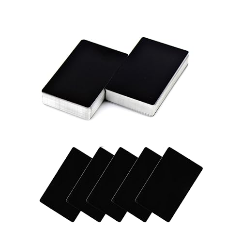 Tarjetas de visita de metal negro ideales para sorprender a sus clientes VIP en la oficina