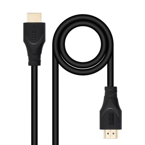 NANOCABLE 10.15.4701   Cable HDMI V1.4 CCS, A/M A/M, Negro, 1 m
