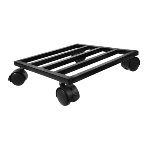 Gatuida Supporto Porta Vasi con Ruote Girevoli Carrello Mobile per Piante Pesanti Sottovaso Stabile per Interno ed Esterno Portafiori e Portapiante Facile da Spostare