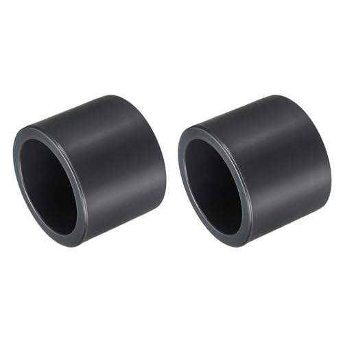 DTGN 2Pcs 1 1/4" PVC External End Cap FittingSCH80 Pipe Cover Fittings