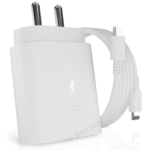 Image of Original Charger Compatible with Samsung 25W Type-C Travel Adaptor with Cable,White