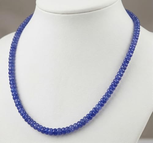 Image of Natural Rainbow Gemstone Beaded Necklace for Women | Healing Crystal Stone Jewelry | Handmade Trendy Necklace Gift for Women & Girls