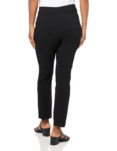 Briggs New York Women's Petite Super Stretch Millennium Welt Pocket Pull On Career Pant2