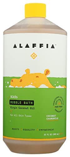 Image of Alaffia Baby & Kids Coconut Chamomile Natural Bubble Bath - 32 fl oz