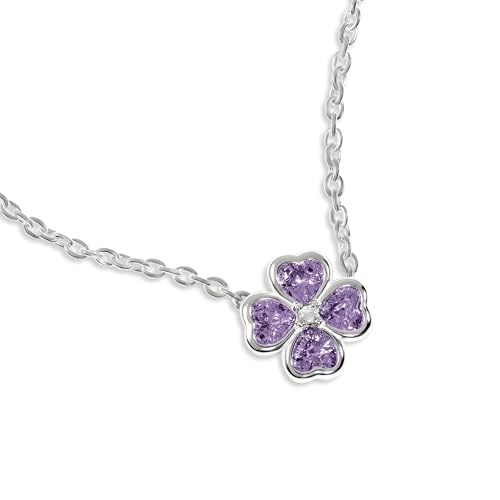 Collier cœur et fleur Radley en argent et zircone pour sublimer un décolleté - 2