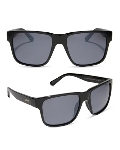 DIFF Sport Sunglasses Ace Lightweight Square Polarized Sunglasses UV400 Protection - Main Image