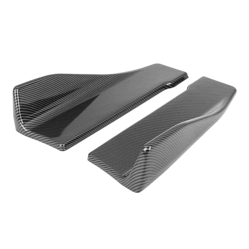 Faldones laterales de 35cm con extensión de divisor trasero y alerón para coche