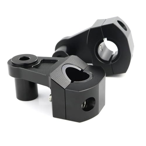 QYQY 22 Mm 7/8 Zoll Motorrad-Lenkererhöhungen Fat Bar Mount Risers Für Ducati Hypermotard 796 821 939/SP 1100 Monster S2R Scramble 800 Lenkererhöhungs-Verstelladapter