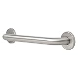 Homewerks 068 HW11436SS 36 inch Bathroom Grab Bar with 1-1/4 Inch Diameter and Concealed Screws ADA Compliant, Stainless Steel