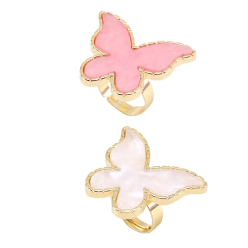 Housoutil 2 piezas de Uñas con Anillo de Manicura Diseño Japonés con Borde Dorado Soporte para Mezclar Esmaltes y Colores Segura y Fácil para Arte de Uñas DIY