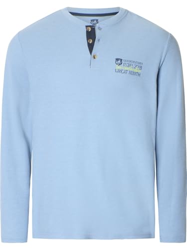 Jan Vanderstorm T-shirt manches longues Ivor homme en coton confortable