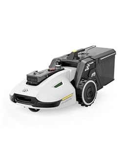 Mammotion YUKA 2000 Robot Lawn Mower with Sweeper Kit, Ultrasense AI Vision & RTK Antenna, Auto Mapping & App Control,45% Slope Capability,Wireless Perimeter,Dual Cutting Discs, Up to 20 Mowing Zones
