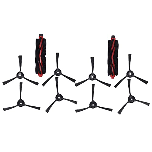 Koanhinn Juego de 2 cepillos laterales y principales para aspiradoras robots M571, piezas de repuesto