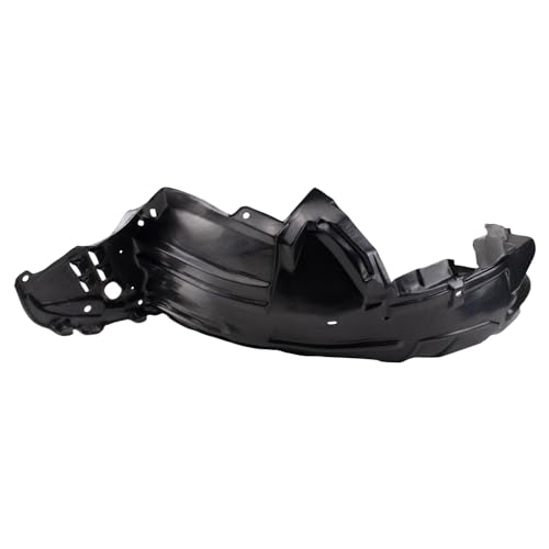 Image of TRQ Front Driver and Passenger Side Inner Fender Liner Set Compatible with 2009-2011 Honda Civic LX-S Sedan 2006-2011 Civic DX Sedan