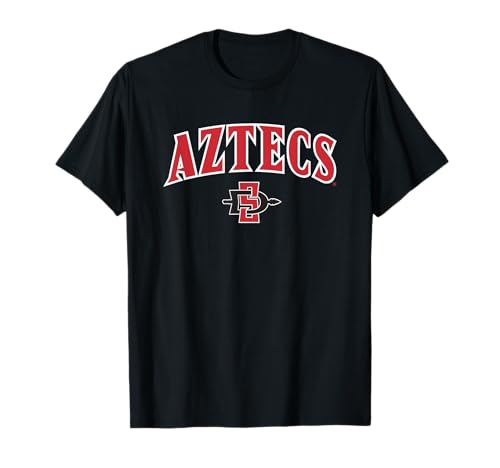 San Diego State Aztecs Arch Over Logo Officially Licensed T-Shirt