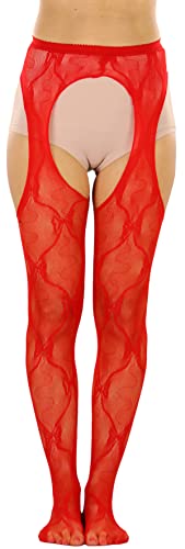 Image of ToBeInStyle Women's Suspender Pantyhose