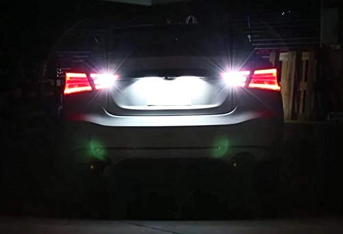 Ijdmtoy 75-078-WHITE Oem-Fit 3W Full Led License Plate Light Kit Compatible With 2019/2020-Up Nissan Altima Sentra Versa Rogue, Powered thumb #6