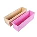 Produktbild Silikon Liner Seifen Form mit Kasten hölzerner Rechteck Seifen Form DIY das Werkzeug Kerzen Kuchen macht backen Form