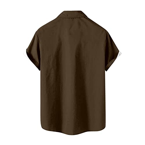 LAOSU Chemise Homme Mousquetaires Léopard Ethnique Floral Extra Facile Turquoise Decontractée Américain Multicolore Double Capuche Violet Ecru Oversize Requin Manche Coupe Bicolore