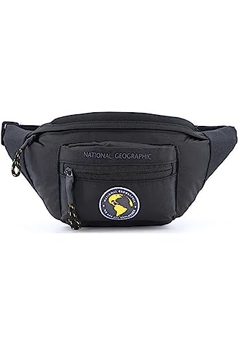 National Geographic Riñonera/Bandolera/Bolsa de Festival - New Explorer - Negro