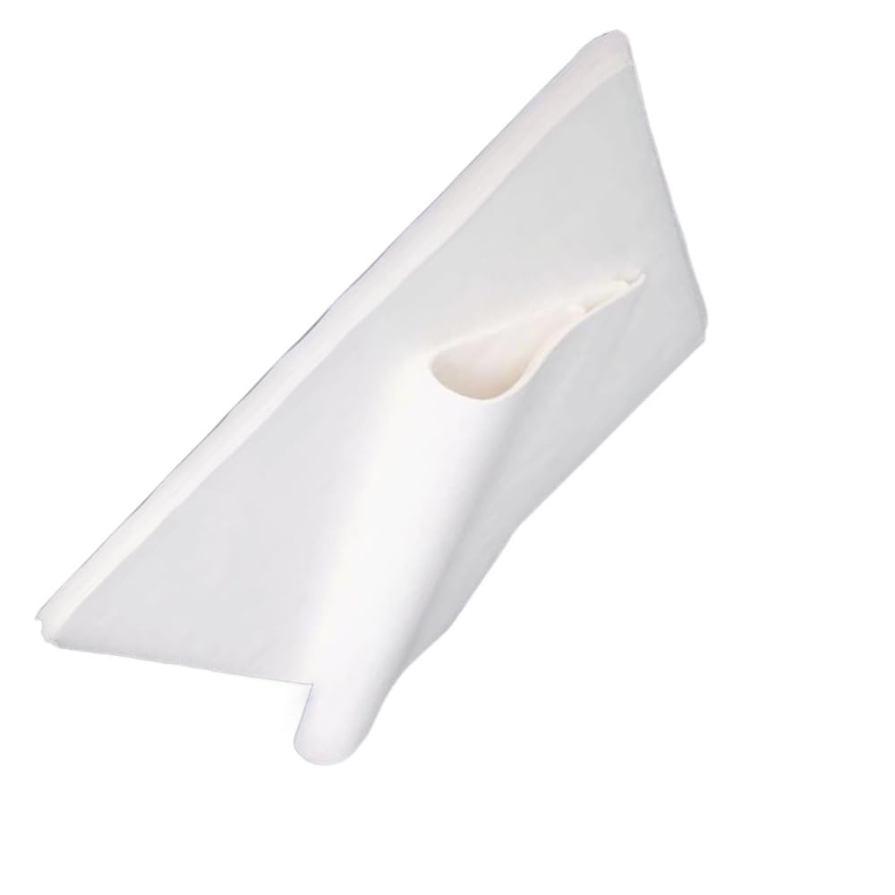 Papel de filtro cualitativo for filtración de laboratorio, 100 unidades, velocidad media, 30 cm de diámetro(10cmx10cm Medium)