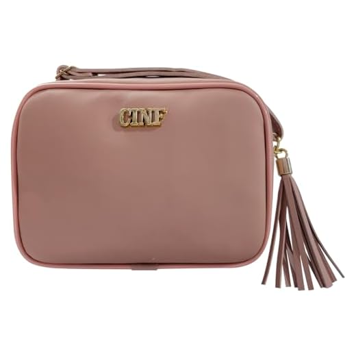 Bolsa Feminina Pequena Transversal Alça ajustável (Rose)