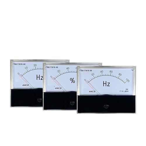 Voltmètre à aiguille 44c2 pour surveiller la fréquence 50Hz 10 V 20 mA