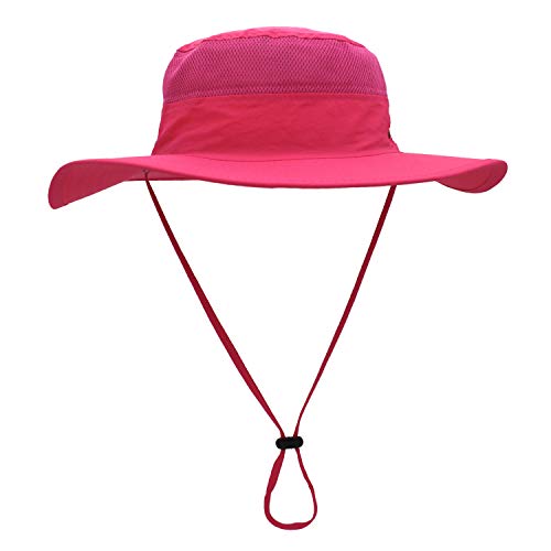 ConnectyleWide Brim Sun Hat for Men Breathable Cowboy Boonie Hat UPF 50+ Sun Protection Bucket Hat for Fishing Hiking