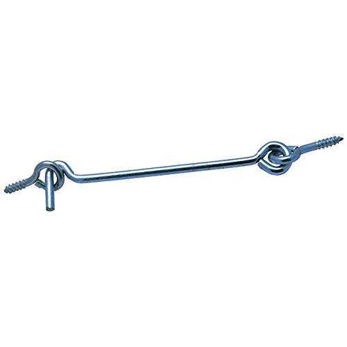 25 X GANCIO tempesta con 2 occhielli 6.00 X 250 ferro glanzverzinkt