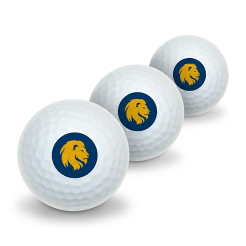 GRAPHICS & MORE East Texas A&M Primary Logo Novelty Golf Balls 3 Pack