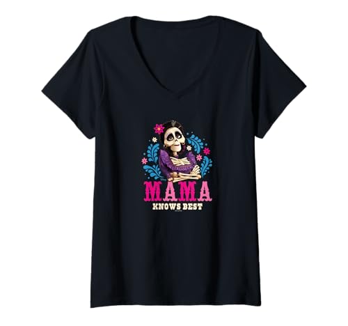 Womens Coco - Imelda Mama Knows Best V-Neck T-Shirt