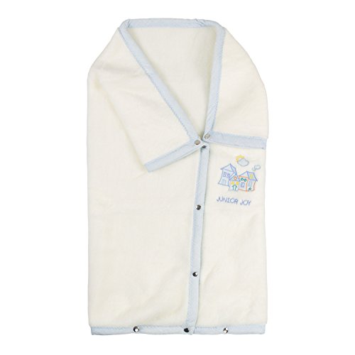 Junior Joy Wrap Agnes Broderie Bébé Bleu