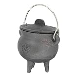Pot de sorcière sacrificielle : matériau de qualité : le chaudron de sorcière est fabriqué en fonte, avec une finition , robuste et .