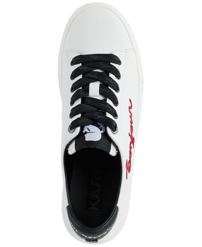 Image of Karl Lagerfeld Women's Cate Sayings Everyday Lace Up Sneaker