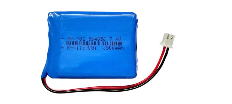 KP Original - F02 504050 7.4v 3500mAh Rechargeable Lithium Polymer Li Po Battery Pack 3500 mAh for Toys Drone DIY Speakers (Pack of 1)-image-18