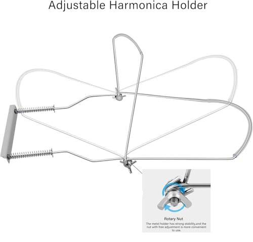 Moonback Harmonica Holder, 10 Hole Harmonica Holder Neck thumb #2
