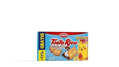 Cuétara Tosta Rica Chocoguay 144g + 17% gratis, (El embalaje puede variar)