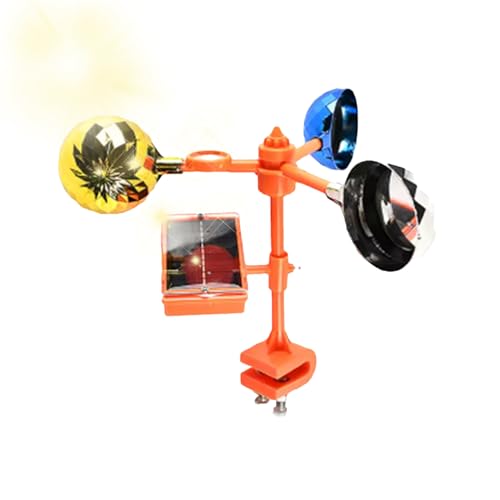 Fyrdyn Repelente De Aves Solar - Reflectores Rotatorios Solares para Aves - Suministros De Jardín Para Entrada Porche Jardín Barca Granja Sendero Suelo Patio Trasero Patio