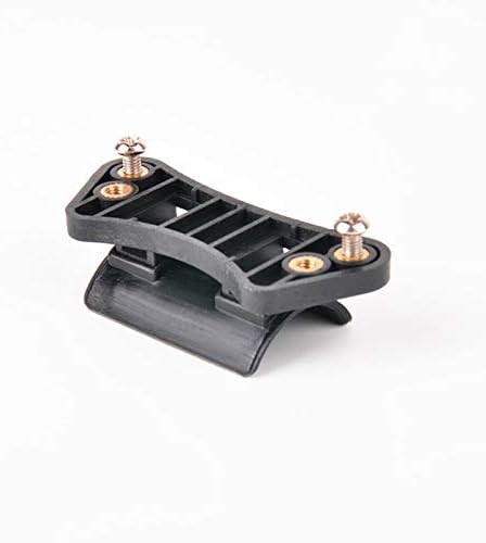 Runleader Universal Hour Meter Nylon Mounting Bracket Used for Hour Meter,Vibration Meter,Tachometer(Black)