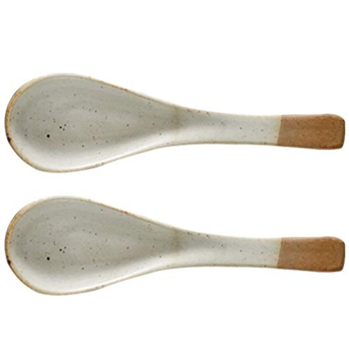 Hemoton 2 pz Round-Bottom Asia Porcellana Zuppa...