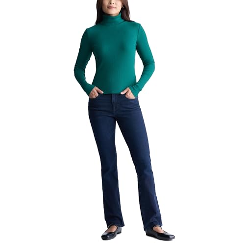Image of Buffalo David Bitton Women's Mavra Ls Ribbed Turtleneck