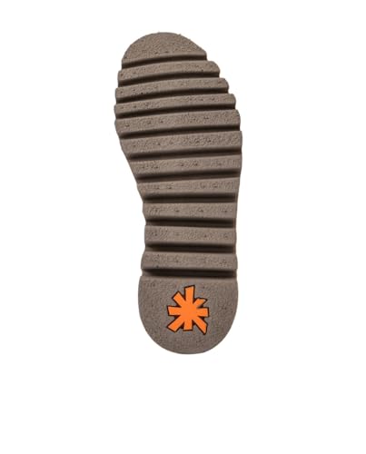 Art Unisex. 115951120003_020 Sapatilhas Em Pele 1595 Taupe (42), Couro, Plano, CordãO, Casual - 3