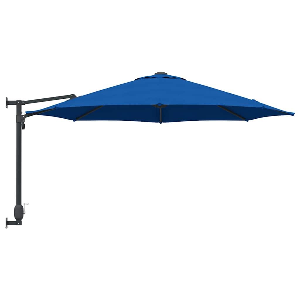 Parasol ogrodowy, piaskowy x x stal poliestrowa, odchylany z korbą, ochrona przed promieniowaniem UV, zapewnia cień na taras, balkon, do ogrodu, trwały parasol przeciwsłoneczny z nachyleniem