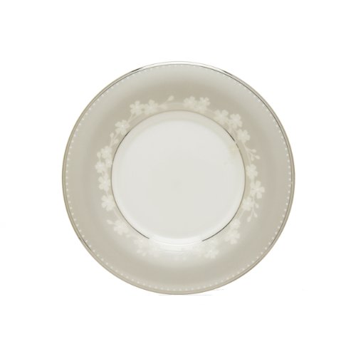 Lenox Bellina Bone China Platinum Banded Saucer