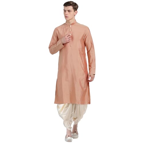 Kurta Dhoti en polycoton KISAH tenue chic pour mariages et fêtes