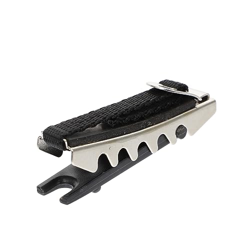 BESPORTBLE 1Pc Durable Plastic Ukulele Capo Changing Clamp for Acoustic Electric Guitars Black Color for Beginners Professionals Performance